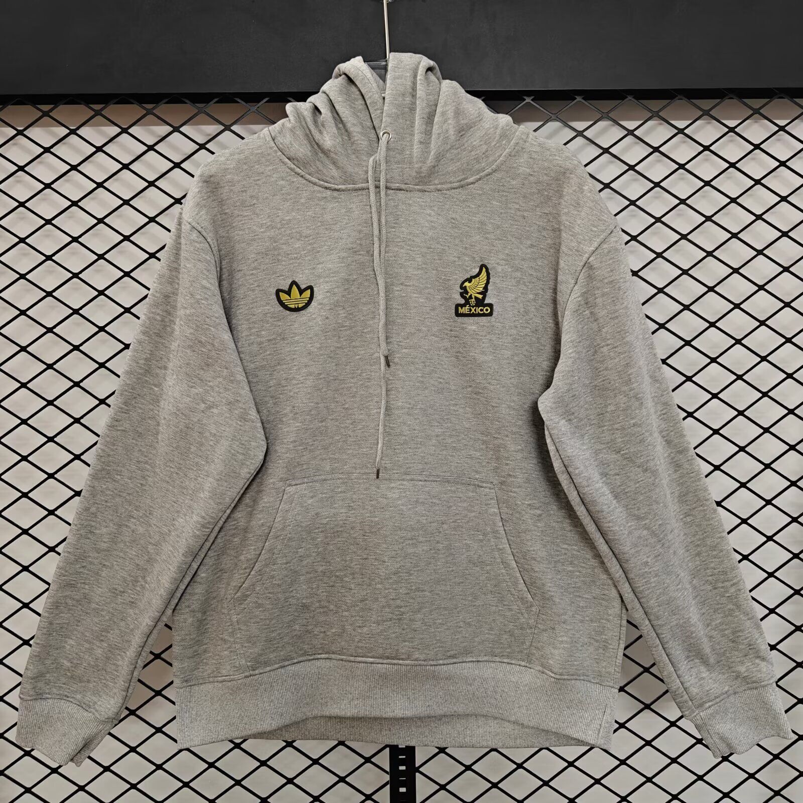 AAA Quality Mexico 26/27 Hoodie - Grey